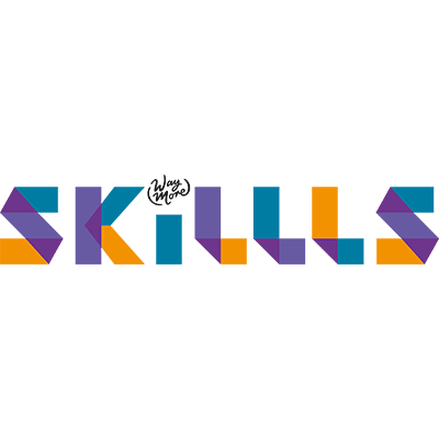 Logo Way More SKILLLS
