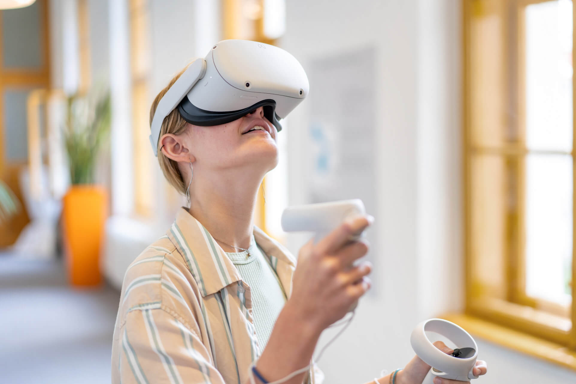 VR wird in der Bildung immer beliebter. (Foto: CLICK&amp;LEARN)